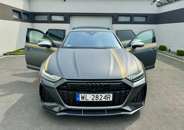 Audi RS6 cena 599999 przebieg: 49500, rok produkcji 2020 z Łódź małe 781